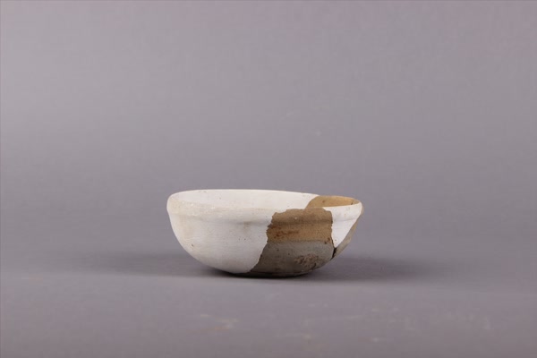 汉灰陶钵