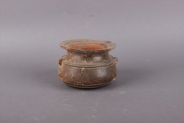 东汉釉陶釜