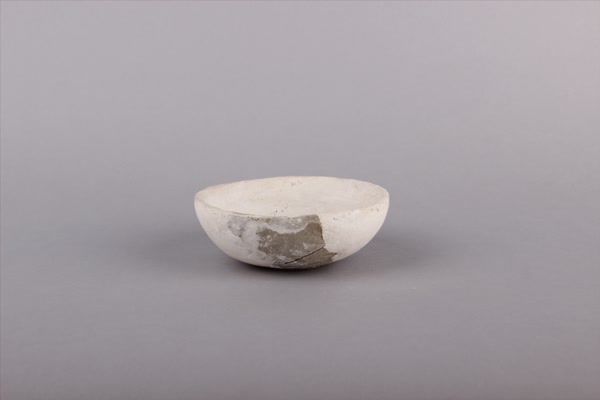 汉灰陶钵