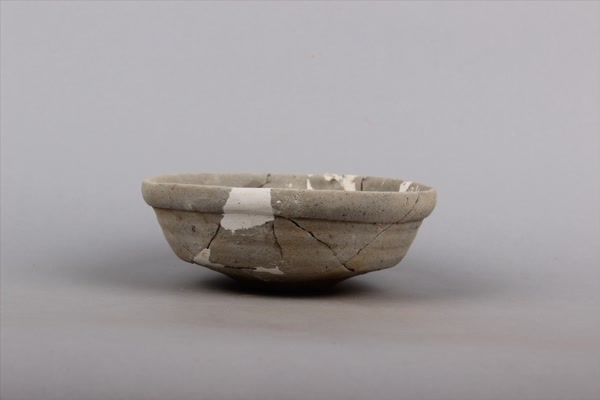 东汉灰陶钵