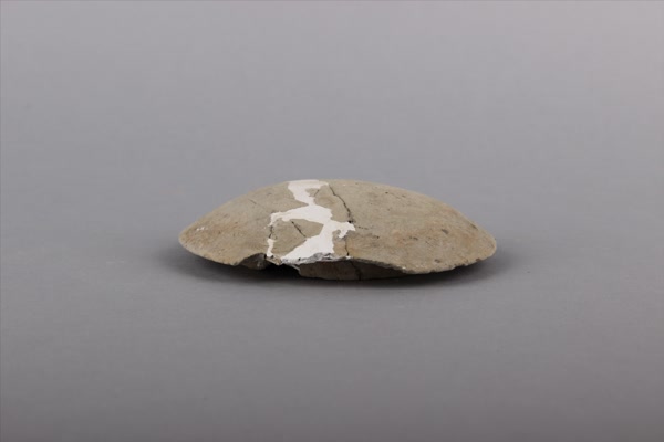 东汉灰陶器盖