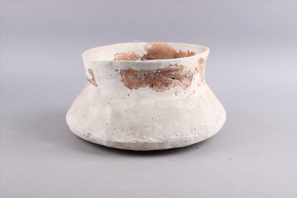 东汉红陶釜