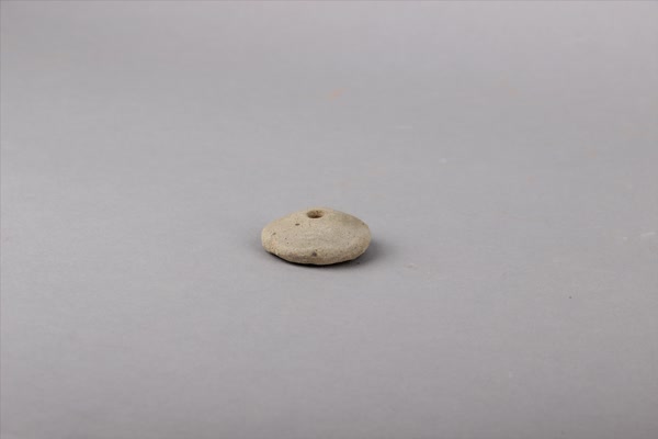 汉灰陶纺轮