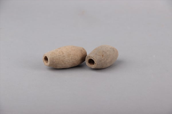 汉灰陶网坠