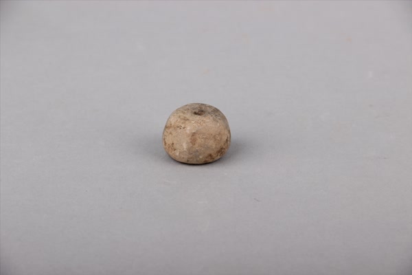 商灰陶纺轮