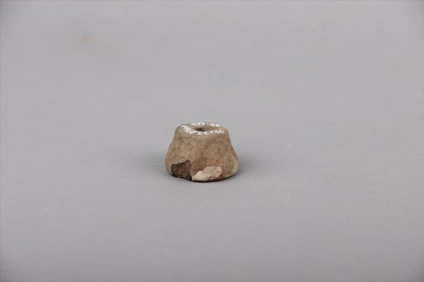 商灰陶纺轮
