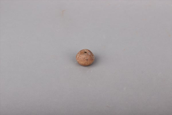 汉红陶纺轮