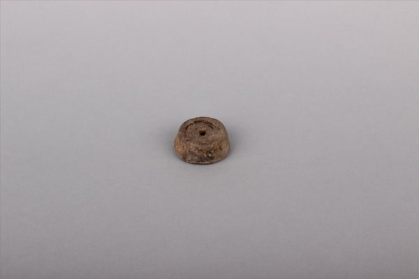 商灰陶纺轮
