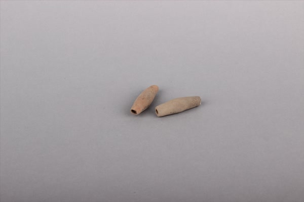汉灰褐陶网坠