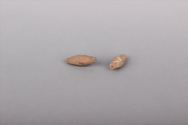 汉灰陶网坠