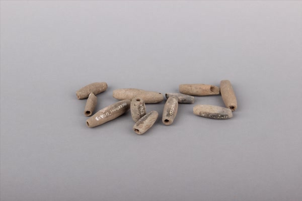 东周灰陶网坠
