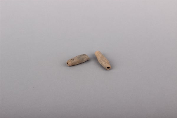 汉灰陶网坠