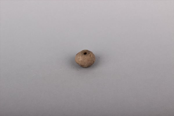 商灰陶纺轮