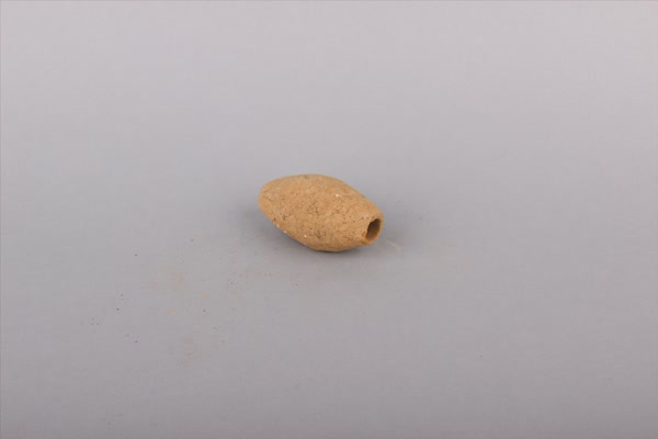汉红陶网坠