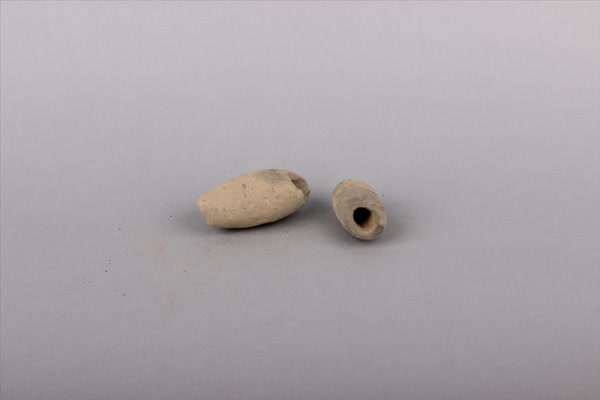 汉灰陶网坠