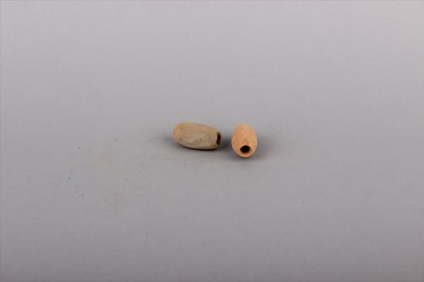 汉红陶网坠