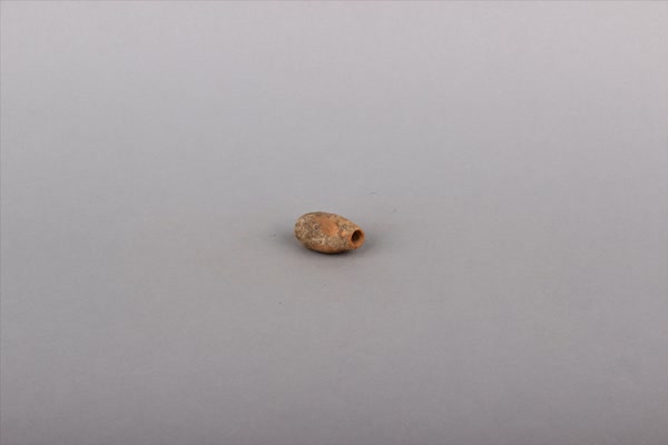 汉红陶网坠