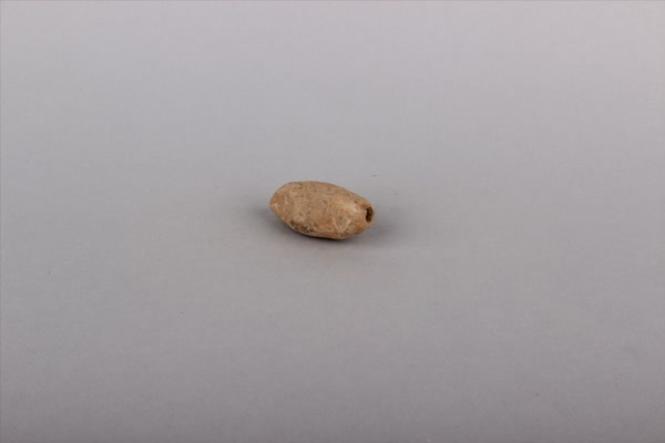 汉灰褐陶网坠