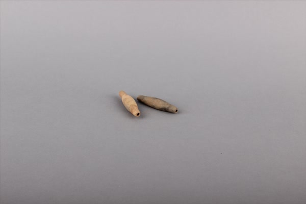 汉灰陶网坠
