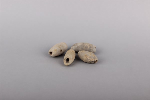 汉灰陶网坠
