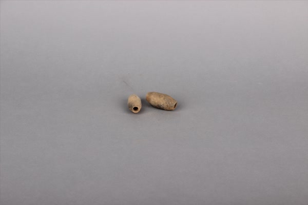 汉灰陶网坠