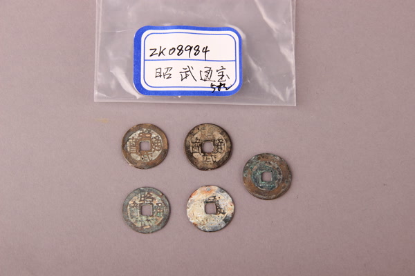 清“昭武通宝”铜钱