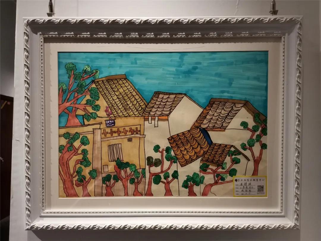 新展来袭《美丽乡村我来画-金太阳学生绘画采风作品展》